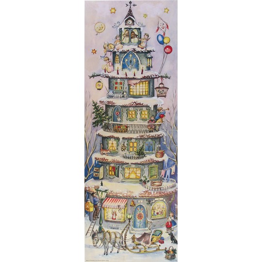 Large Multi-Storey Christmas House Advent Calendar