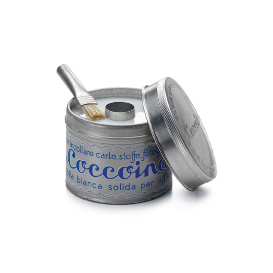 Coccoina Paste Tin w/ Brush ~ Made in Italy