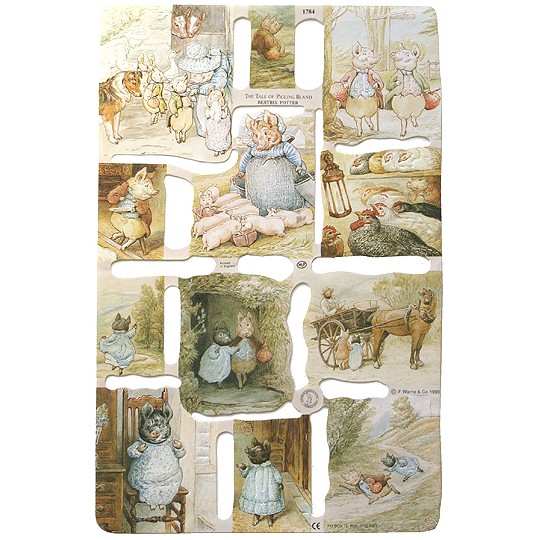 Beatrix Potter Tale of Pigling Bland Scraps ~ England