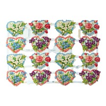 Floral Hearts Scraps ~ Germany