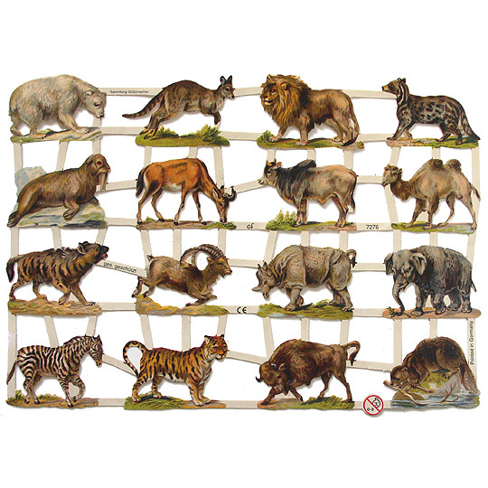 Wild Animals Scraps ~ Germany