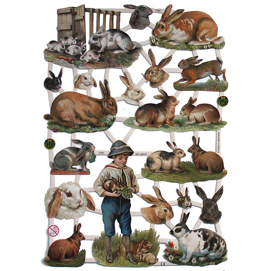 Many Bunnies Scraps ~ Germany