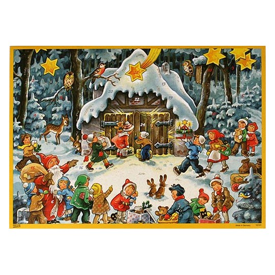 Bearing Gifts Vintage Style Advent Calendar