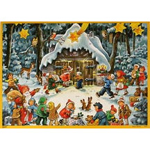 Bearing Gifts Vintage Style Advent Calendar