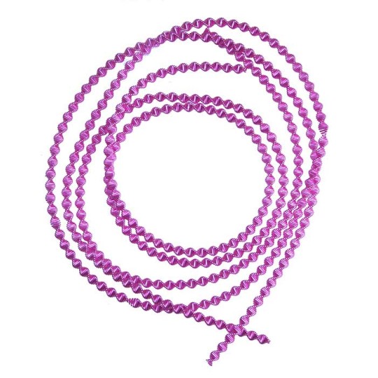Authentic German Zig Zag Bouillion Crinkle Wire ~ 3 mm Pink