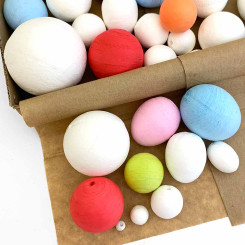Balls, Eggs and Half Balls