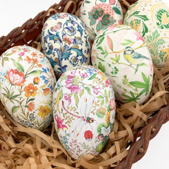 Create Custom Paper-Wrapped Easter Egg Boxes