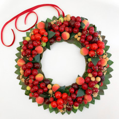 Della Robbia Fruit Wreath Assembly Tutorial