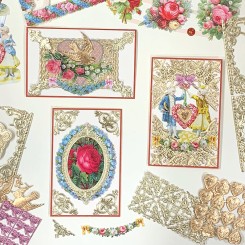 Create Esther Howland Style Valentine Cards ~ Instructions and Supplies