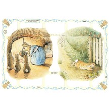Large Beatrix Potter Tale of Peter Rabbit Scraps ~ England
