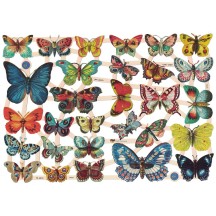 Mixed Butterfly Die-Cut Scraps ~ Germany