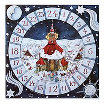 Village Cathedral Square Advent Calendar ~ Germany