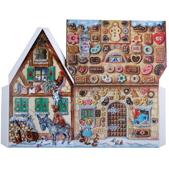 Fairytale Gingerbread House 3D Advent Calendar