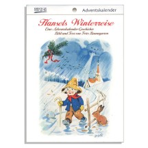 Hansel's Christmas Adventure Advent Calendar Booklet ~ Germany ~ 7-1/2" x 5-1/4"