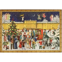 Vienna Christmas at Schoenbrunn Palace Advent Calendar ~ 16-1/2" x 11-3/4"