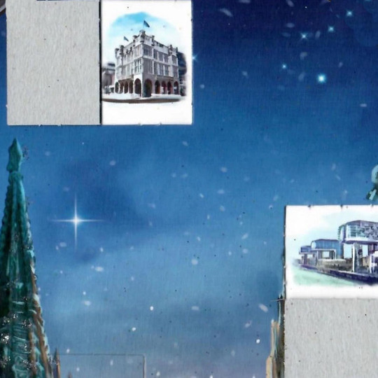 Christmas in Koln Advent Calendar ~ 16-1/2" x 11-1/2"