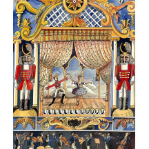 Emma Bridgewater Nutcracker Suite Advent Calendar ~ England ~ 12-3/4" x 9-3/4"