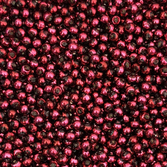 30 Blackberry Round Glass Beads 6 mm ~ Czech Republic