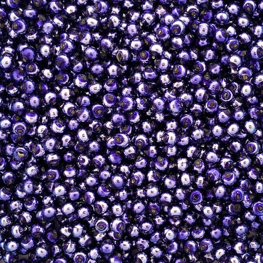 30 Light Purple Round Glass Beads 6 mm ~ Czech Republic