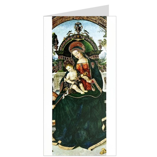 Madonna and Child Italian Christmas Card ~ Rossi Italy
