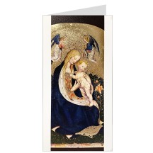 Madonna of the Quail Italian Christmas Card ~ Rossi Italy