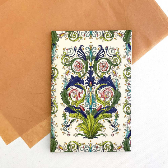 Italian Stationery Flat Card Set ~ 10 Cards + 10 envelopes ~ Florentine Pacis 