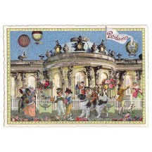 Sans Souci Potsdam Large Postcard ~ Germany