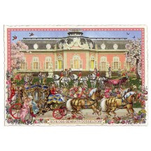 Schloss Benrath in Düsseldorf Large Postcard ~ Germany