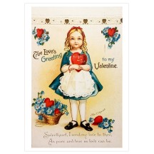 True Love's Greeting Sweet Valentine Postcard ~ Holland