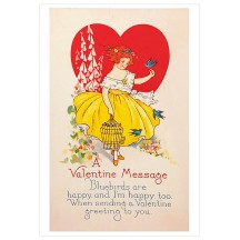 A Valentine Message Valentine Postcard ~ Holland