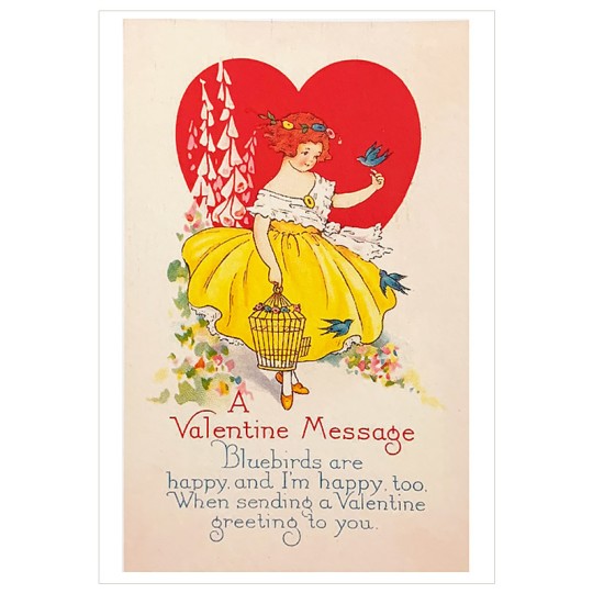 A Valentine Message Valentine Postcard ~ Holland