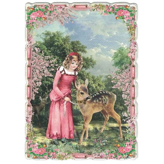 Brother and Sister Fairytale Postcard ~ Germany