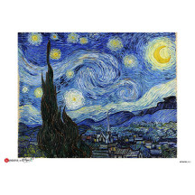 Van Gogh Starry Night Rice Paper Decoupage Sheet ~ Italy