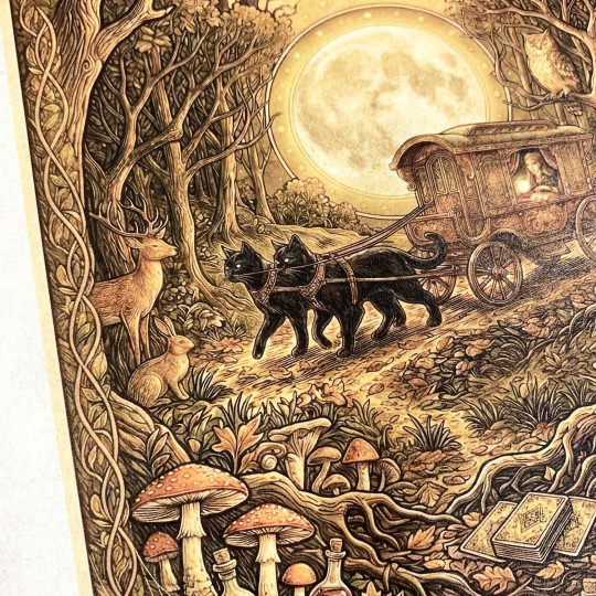 Halloween Scenes Rice Paper Decoupage Sheet ~ Italy