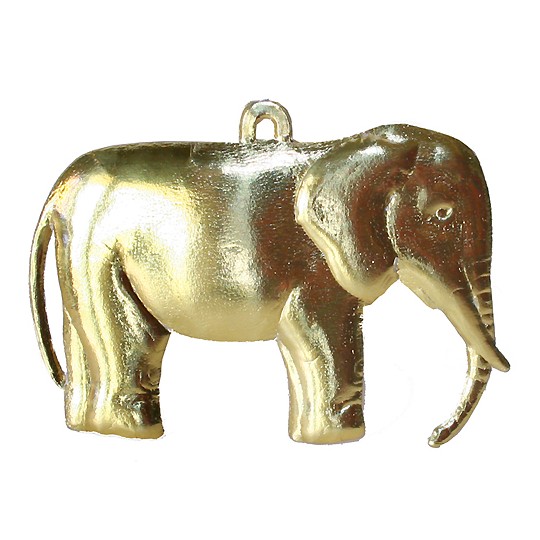 Extra Large Gold Dresden Elephant ~ 2