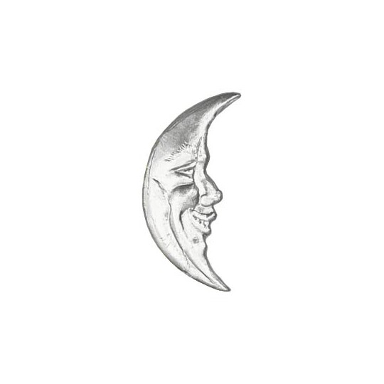 Silver Dresden Foil Smiling Moons ~ 23
