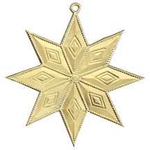 Gold Dresden Foil Diamond Stars ~ 4