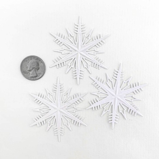 Petite Classic White Paper Dresden Snowflakes ~ 3