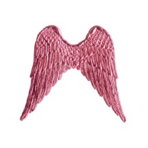 Large Pink Dresden Foil Wings ~ 4