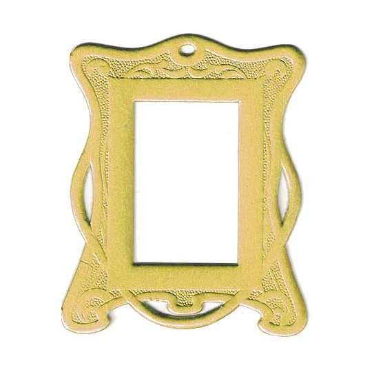 Gold Art Nouveau Dresden Foil Frames ~ 2