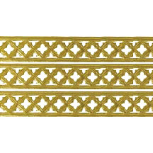 Gold Dresden Gothic Quadrofoil Trim ~ 1/2" wide
