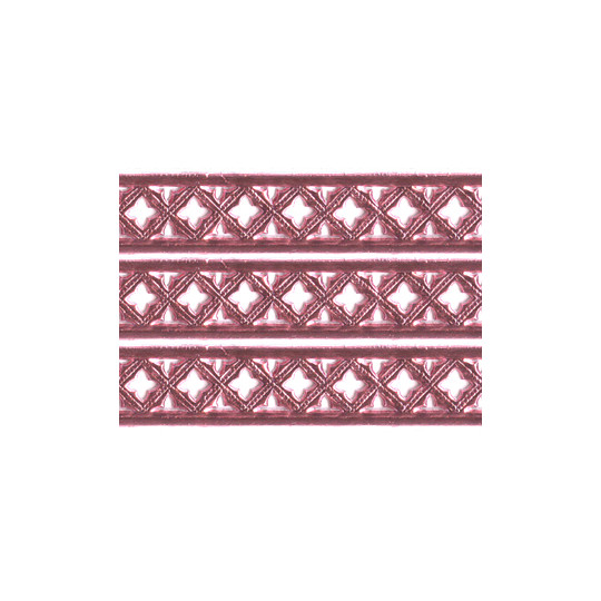 Pink Dresden Gothic Quadrofoil Trim ~ 1/2" wide