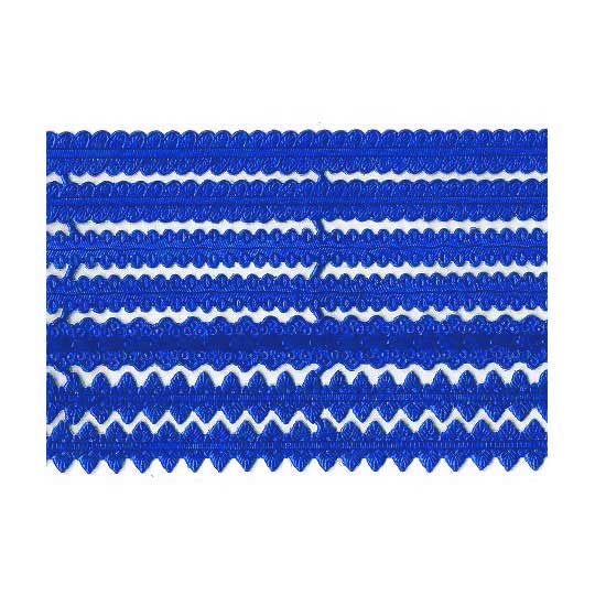 Assorted Dark Blue Dresden Foil Trims