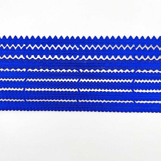 Assorted Dark Blue Dresden Foil Trims