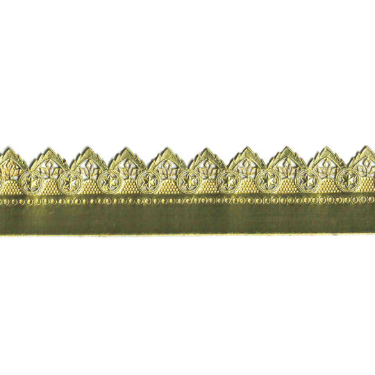 Gold Dresden Foil Fancy Star Borders
