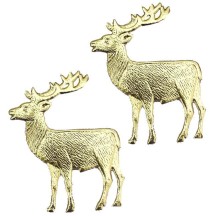 Gold Dresden Foil Deer  