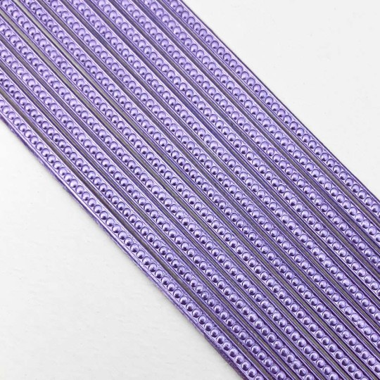 Super Petite Light Purple Raised Dot Dresden Trim ~ 1/8" wide