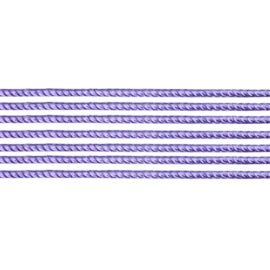 Super Petite Light Purple Rope Twist Dresden Trim ~ 1/16" wide