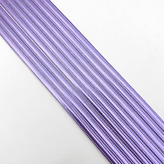 Light Purple Beaded Edge Dresden Foil Trim ~ 3/16"