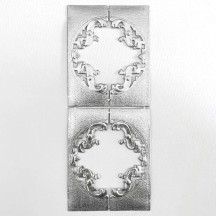 Silver Dresden Foil Fancy Frames ~ 2